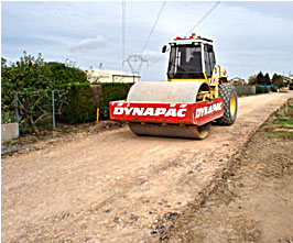 Rousseau TP : compactage, travaux publics