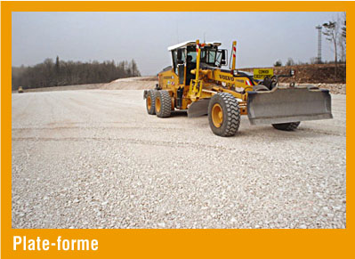 Rousseau TP : plate-forme, travaux publics